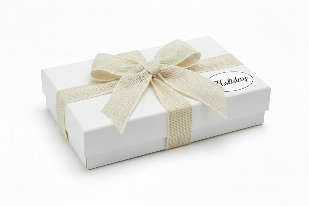 put the sticker on the right side of the top of the box